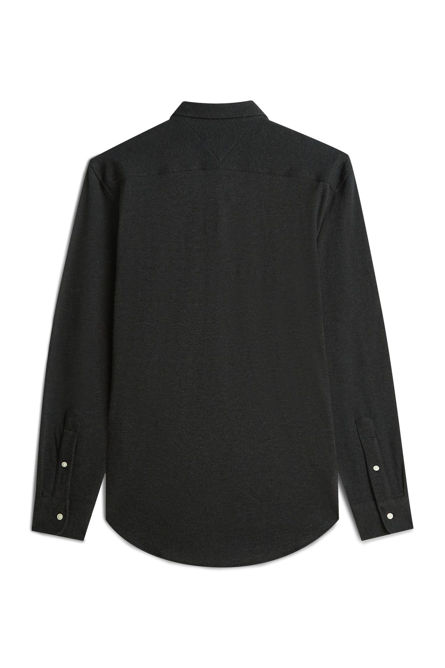 KNIT PIQUE FEATHERWEB DARK GREY HEATHER 2