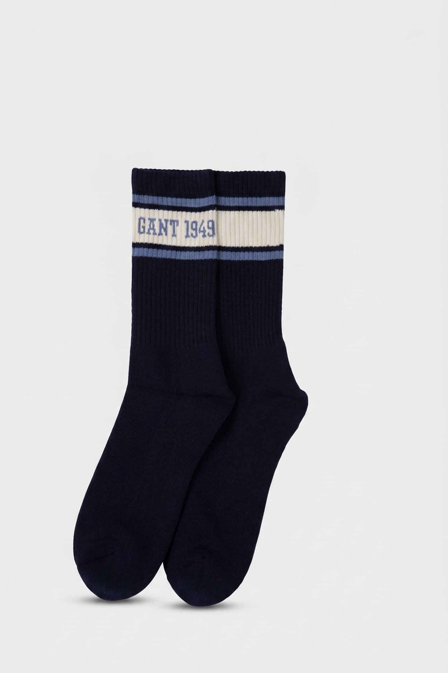 LOGO STRIPE SPORT SOCKS CLASSIC BLUE 3