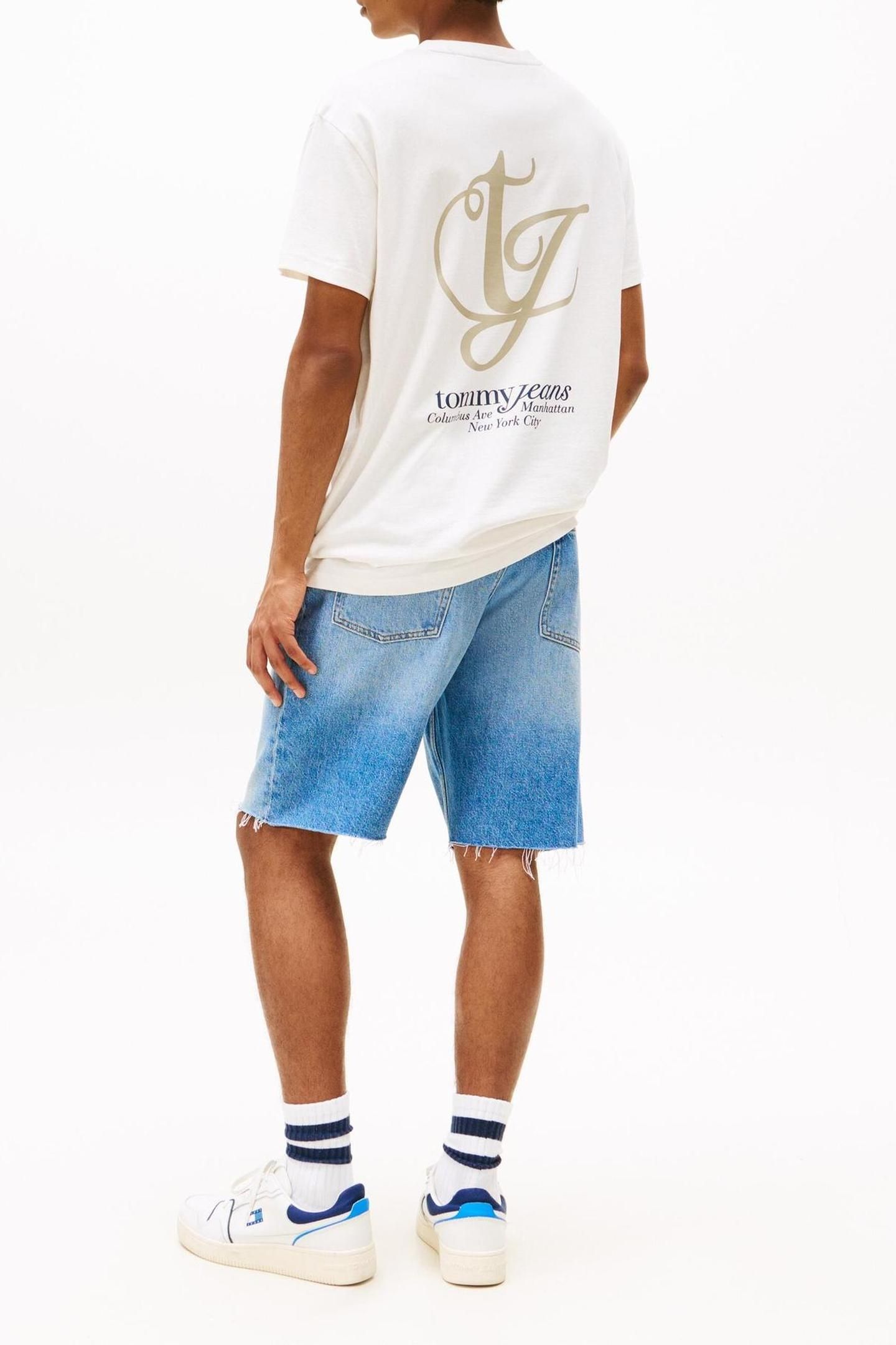 TJM REG MONOGRAM TEE ANCIENT WHITE 3