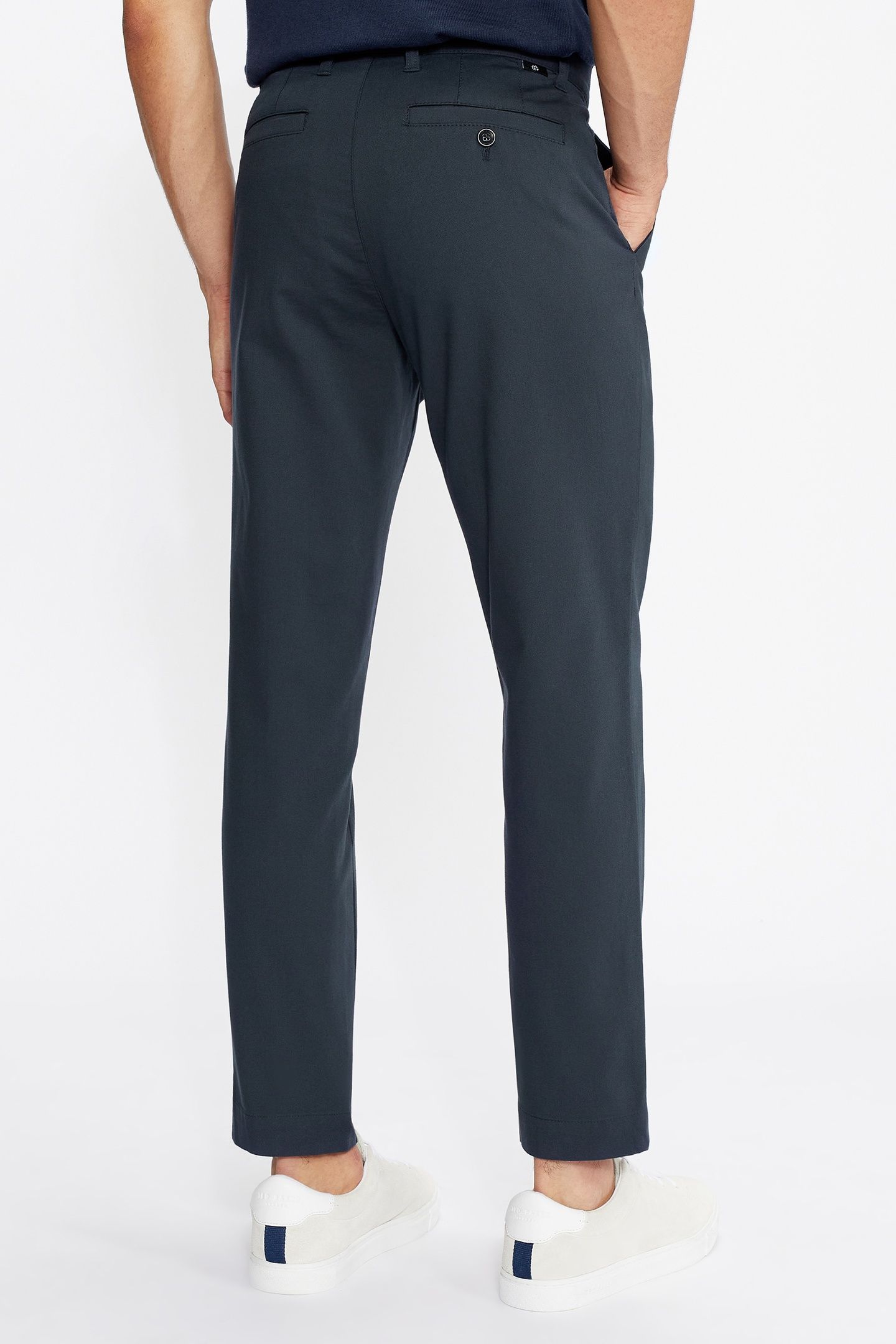 GENBEE REGULAR FIT CHINO NAVY 3