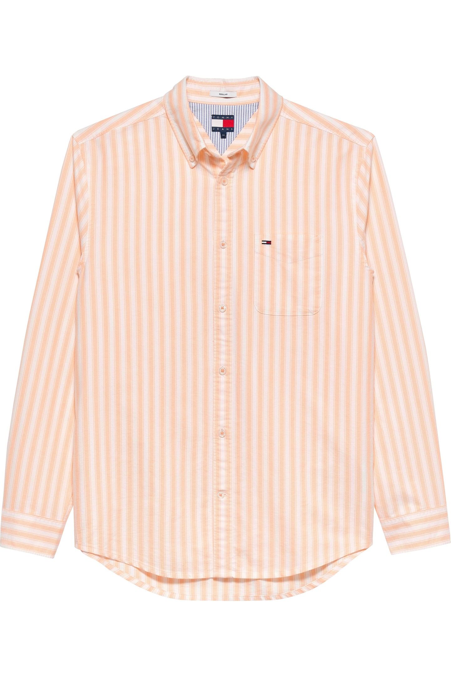 TJM REG STRIPE OXFORD FADED SUN KISS STRIPE 3