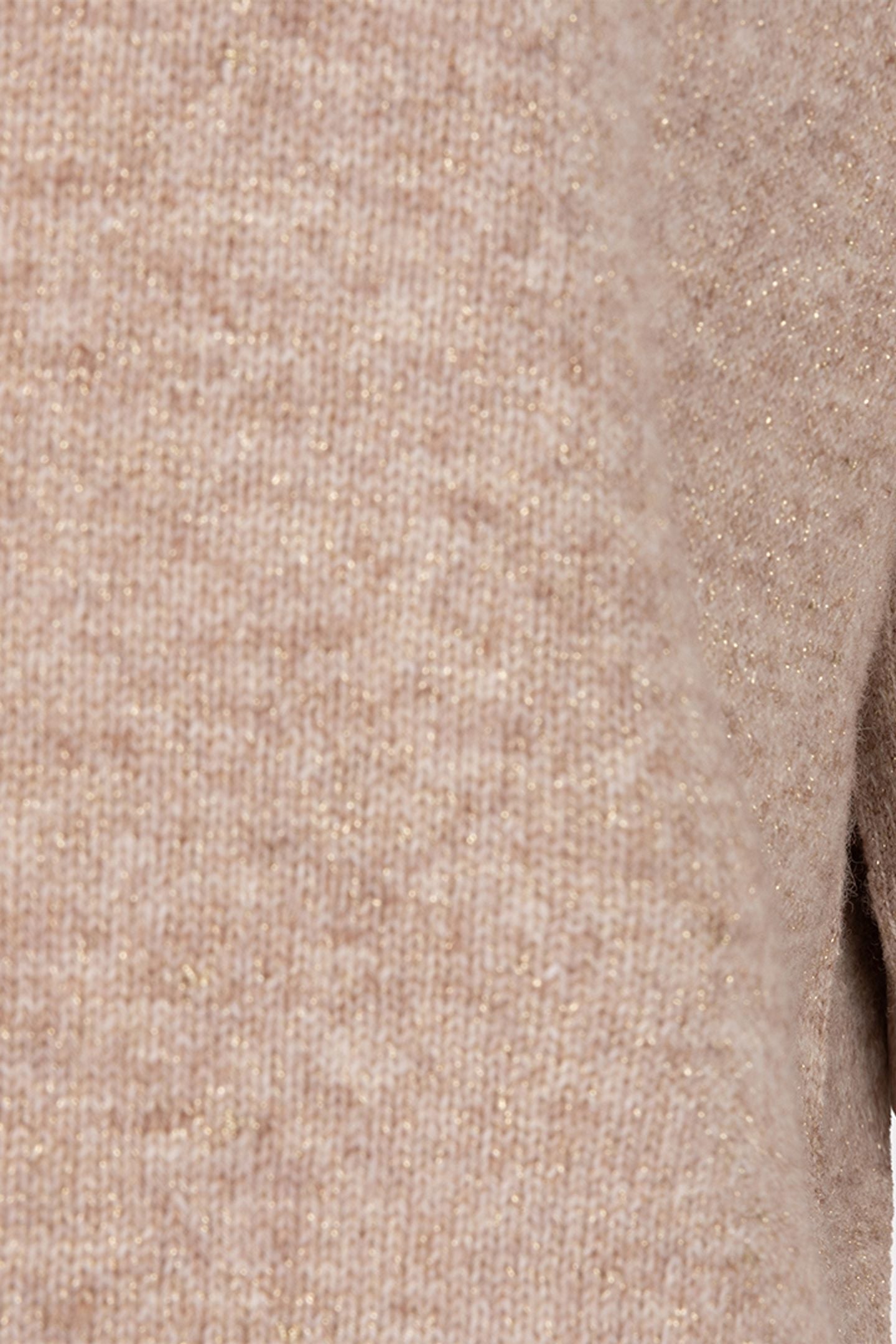 SWEATER S/SLVE WOOL TAUPE 6