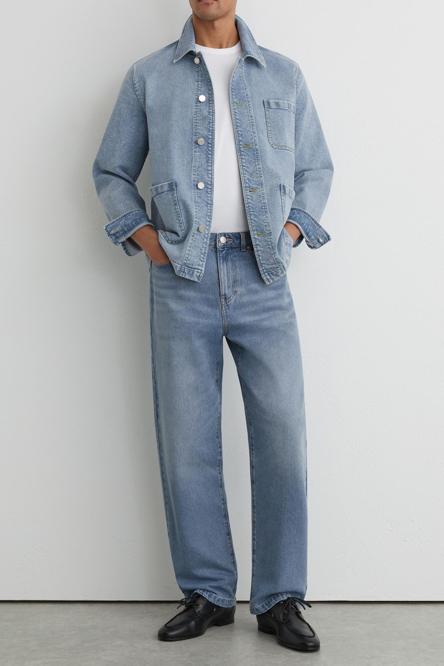 DENIM JACKET LIGHT BLUE WASH 1