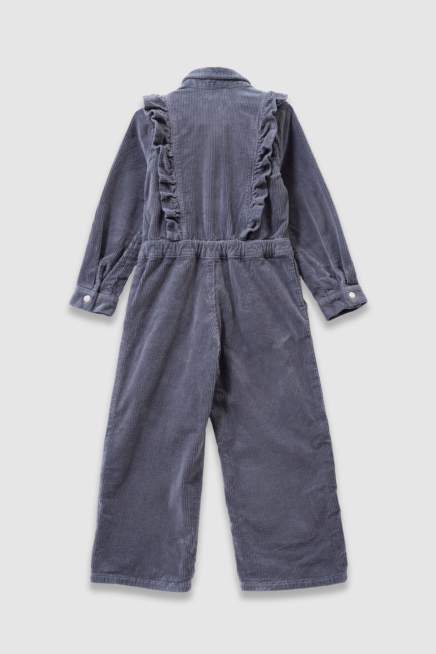 GIRLS’ BLUE CORDUROY JUMPSUIT 2