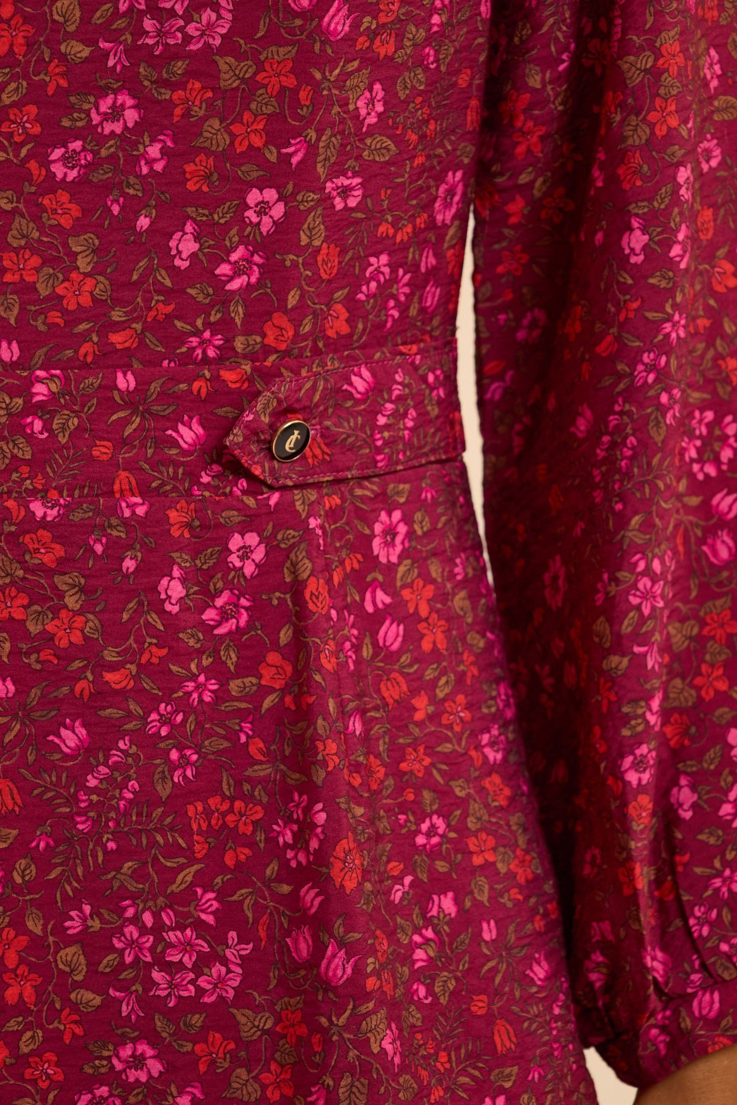 PINK DRESS WITH FLORAL PRINT 7