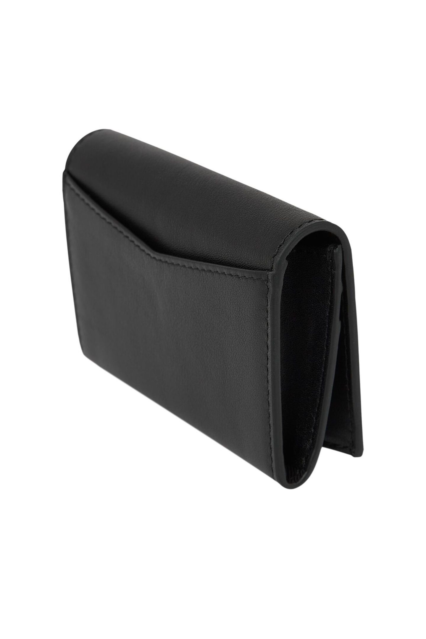SIGNATURE LEATHER WALLET BLACK-NICKEL 5