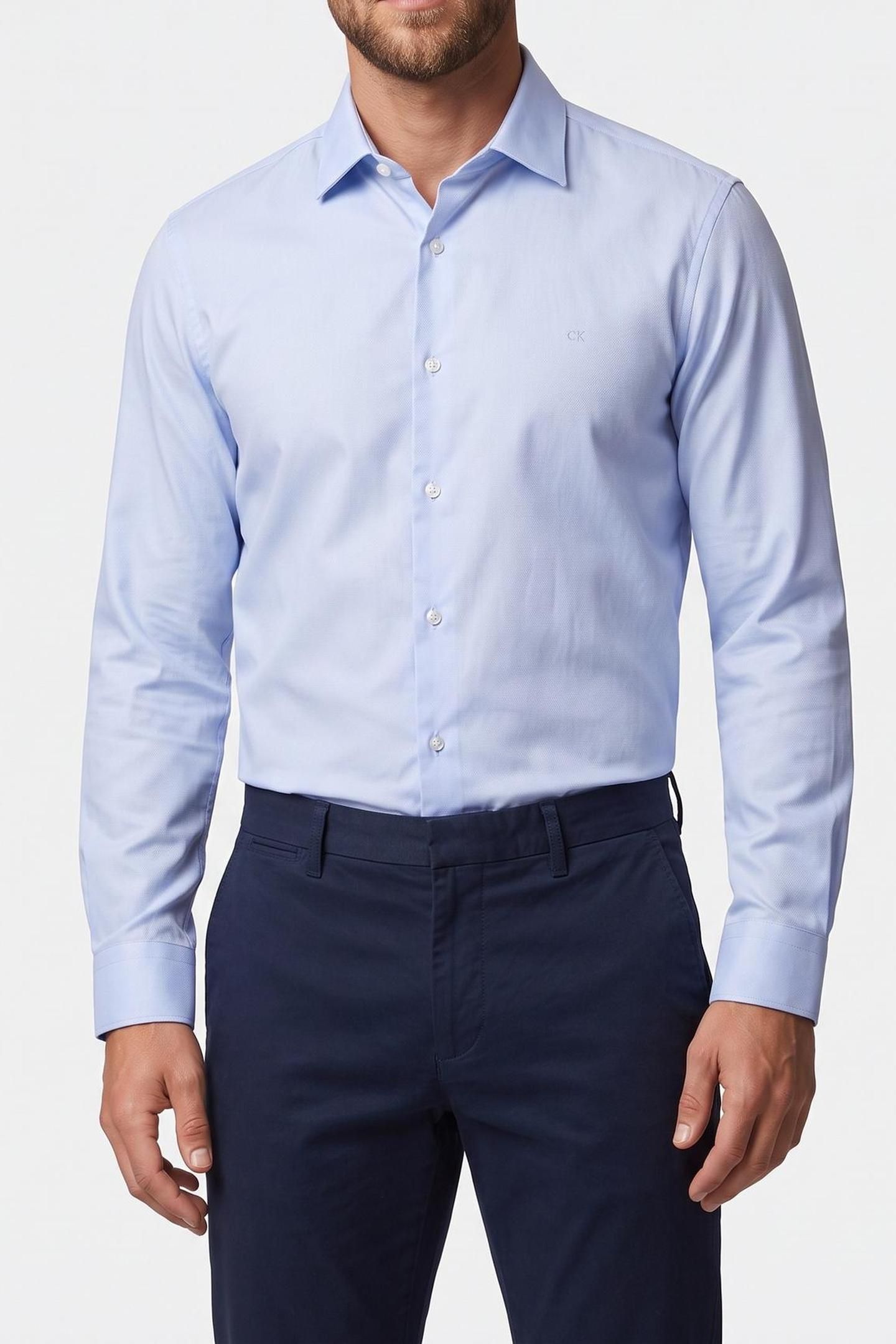 SLM ENT CLASSIC SHIRT BLUE 1