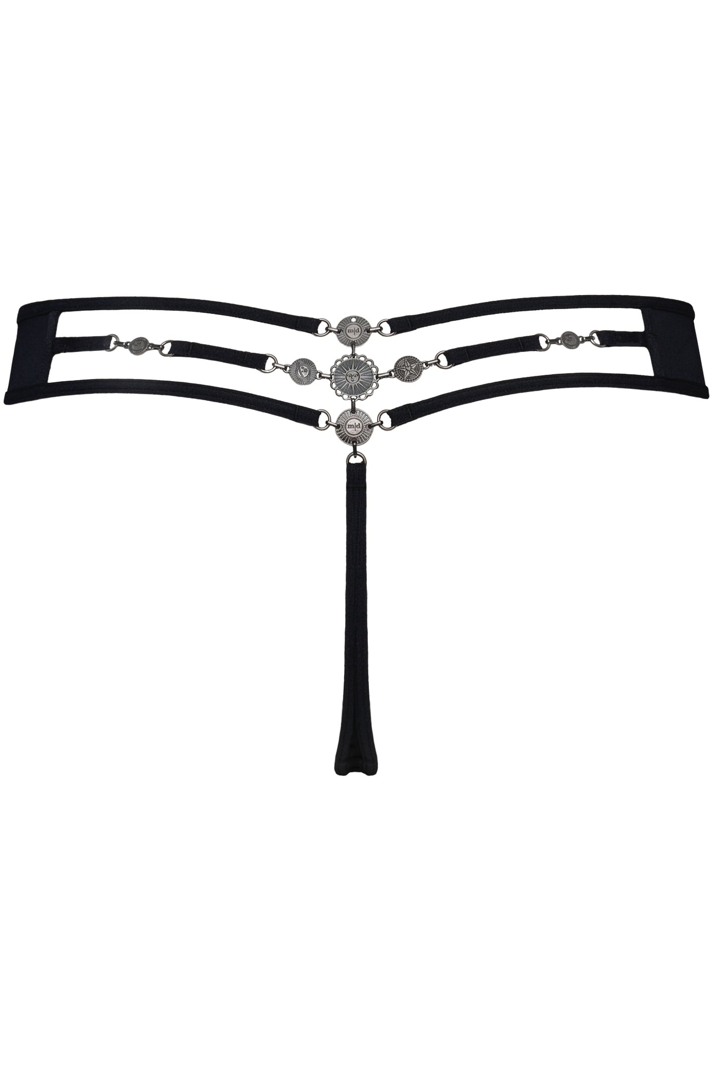 TARAKINI BLACK THONG 3