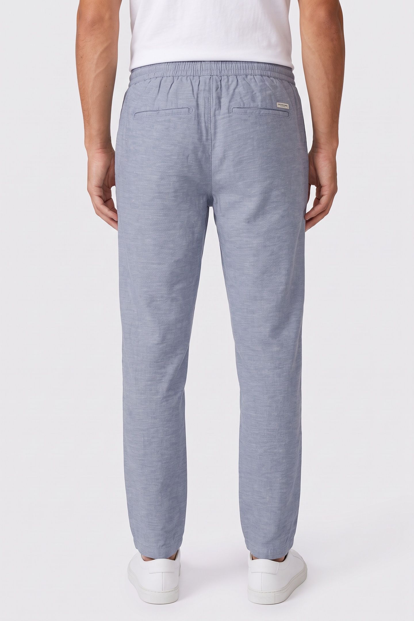 SEASONAL CORE WARREN COTTONLINEN TWILL JOGGER NAVY 2