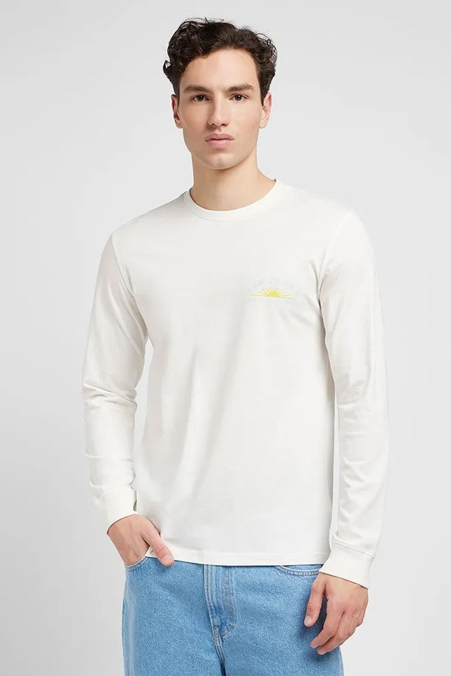 LS TEE ECRU REGULAR OFF WHITE 1