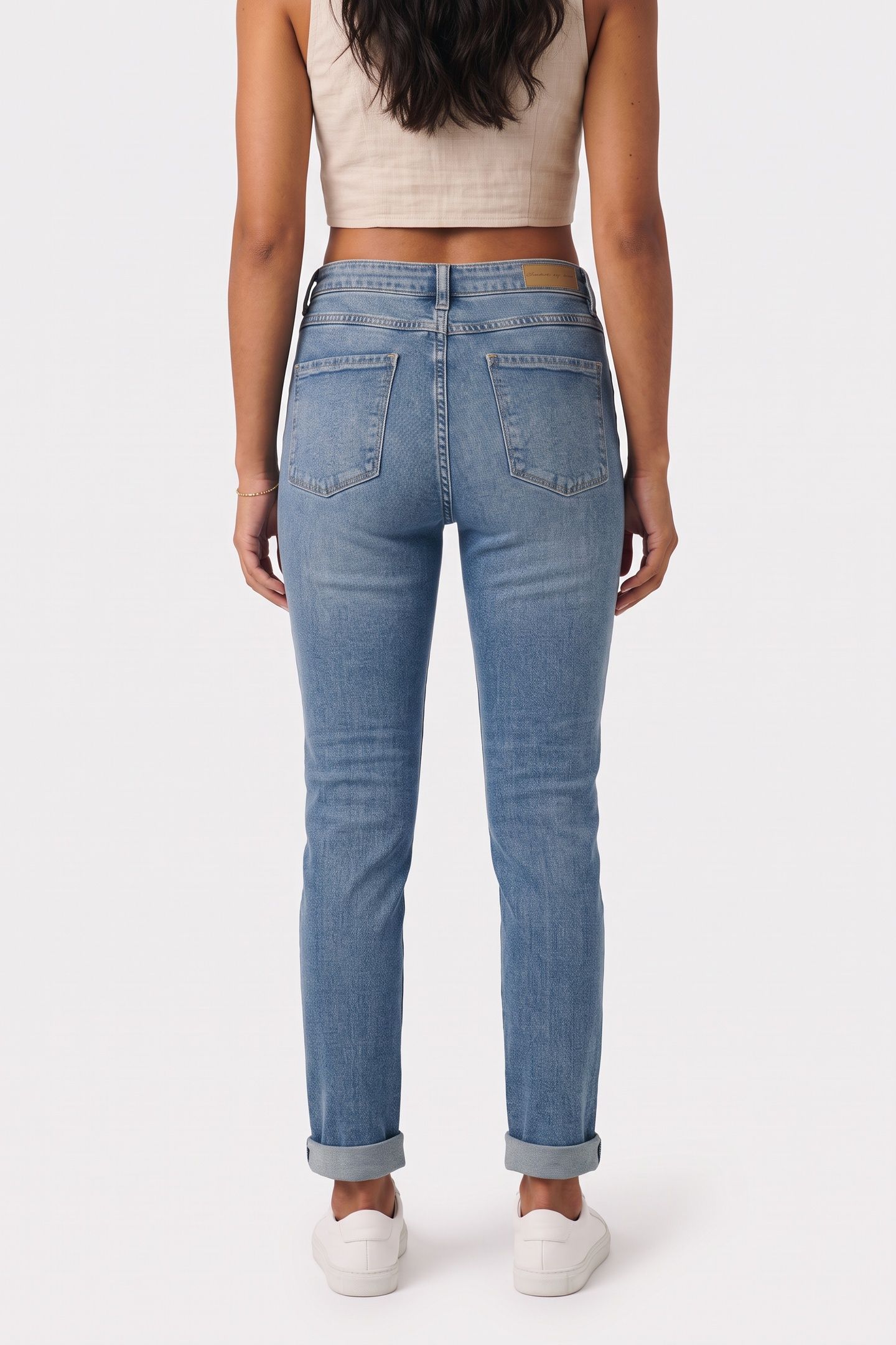 AMBER DNM FROSTED DENIM 4