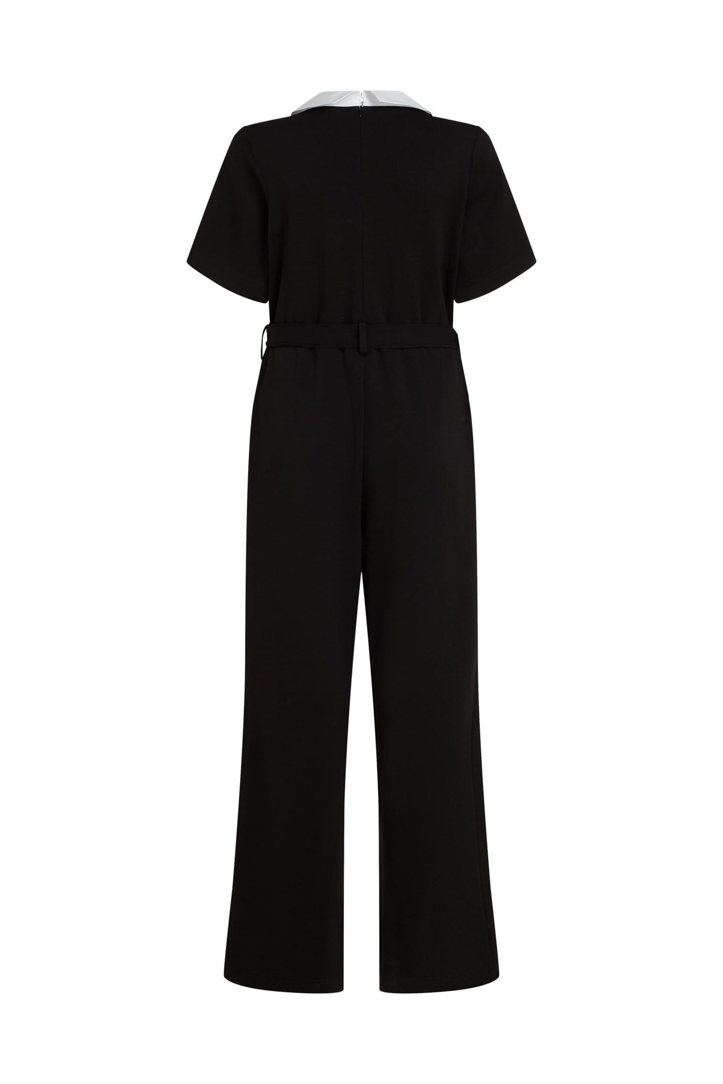 SIGNATURE COLLAR JUMPSUIT BLACK 5