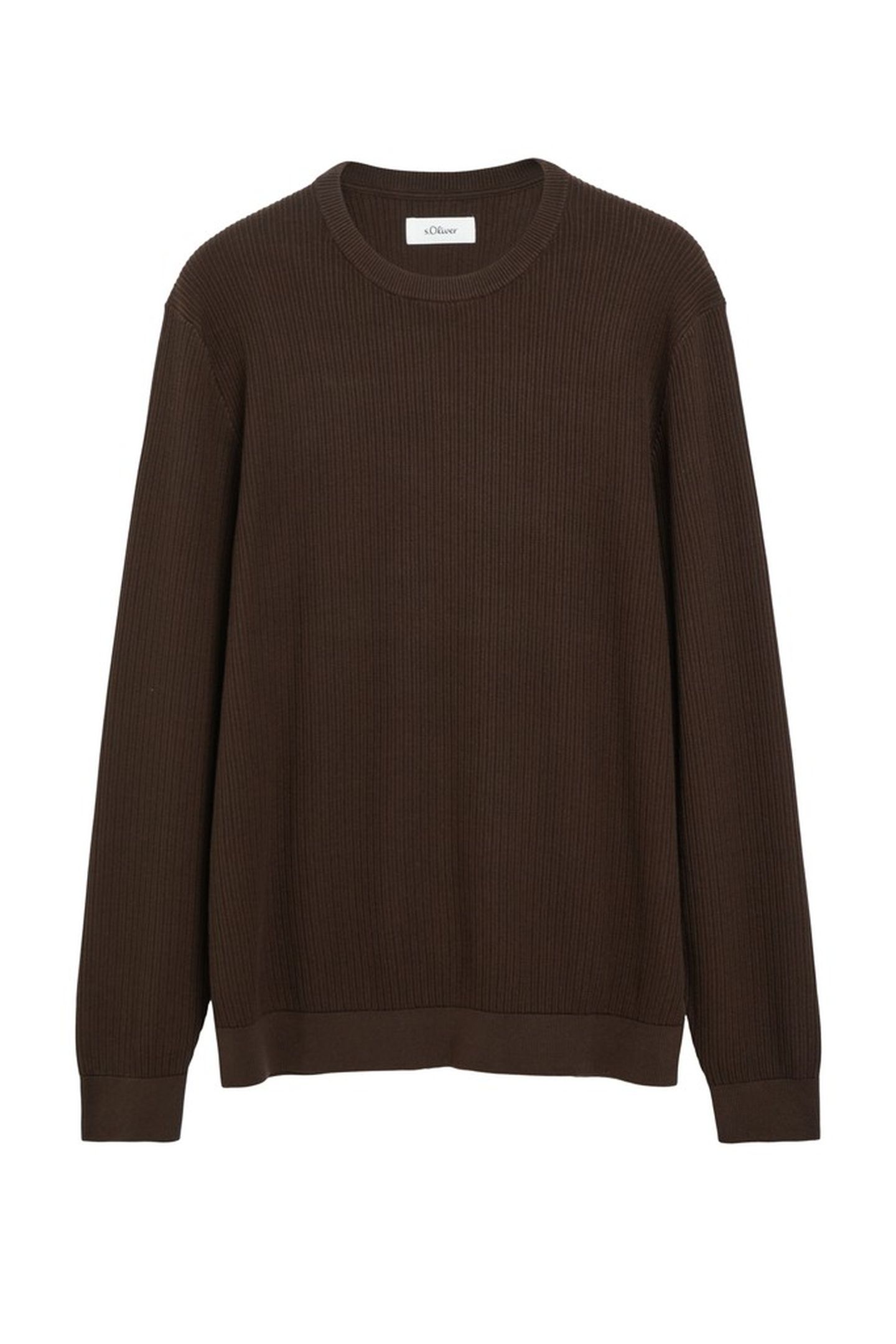 S.OLIVER PULLOVERS BROWN 4