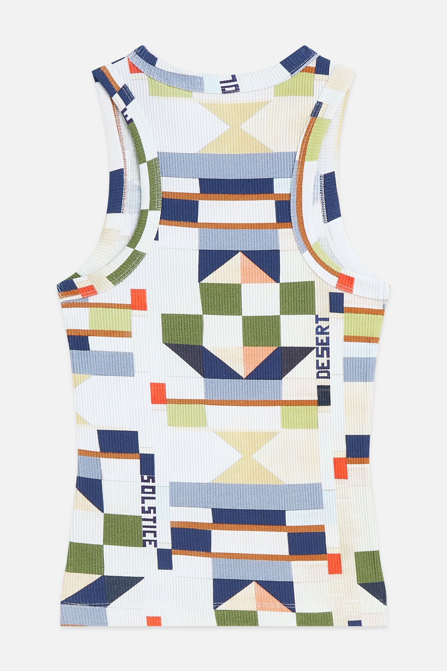ALL OVER PRINTED TANK PATCHWORK INFINITY 4