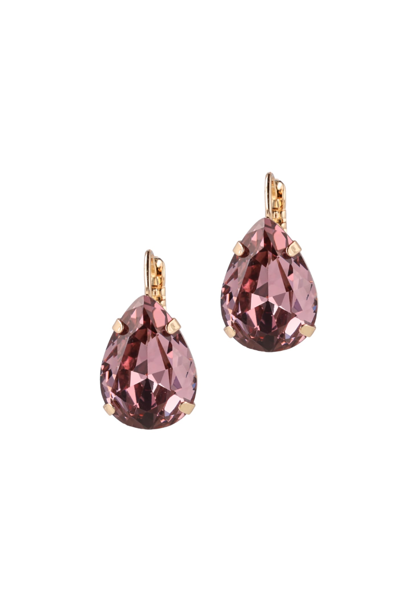 LACRIMA EARHANGERS LIGHT AMETHYST PURPLE 1