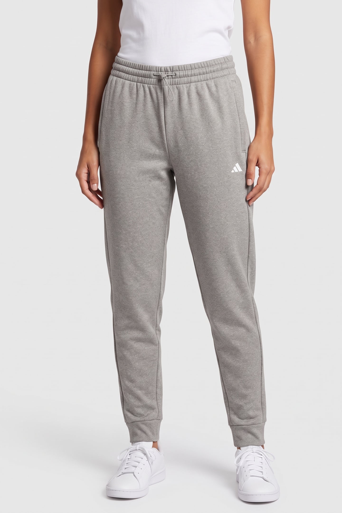 W GG TAP PANTS MEDIUM GREY HEATHER 1