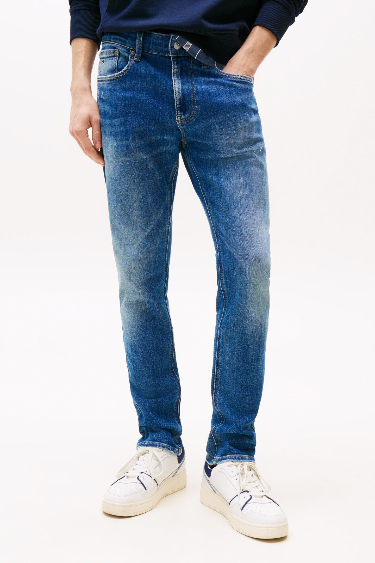 AUSTIN SLIM TAPERED CI2 DENIM MEDIUM 1