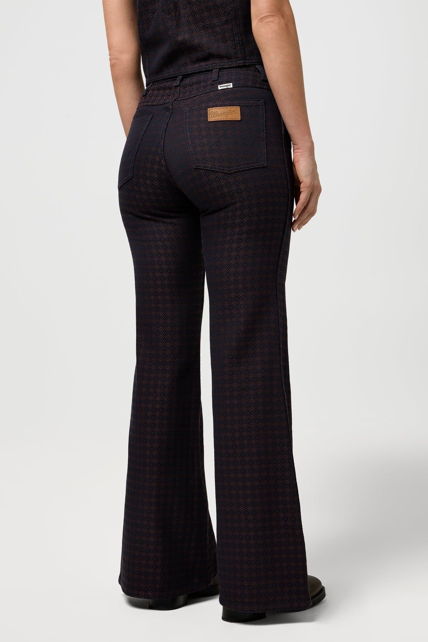 70S FLARE MAHOGANY JEANS BROWN 2