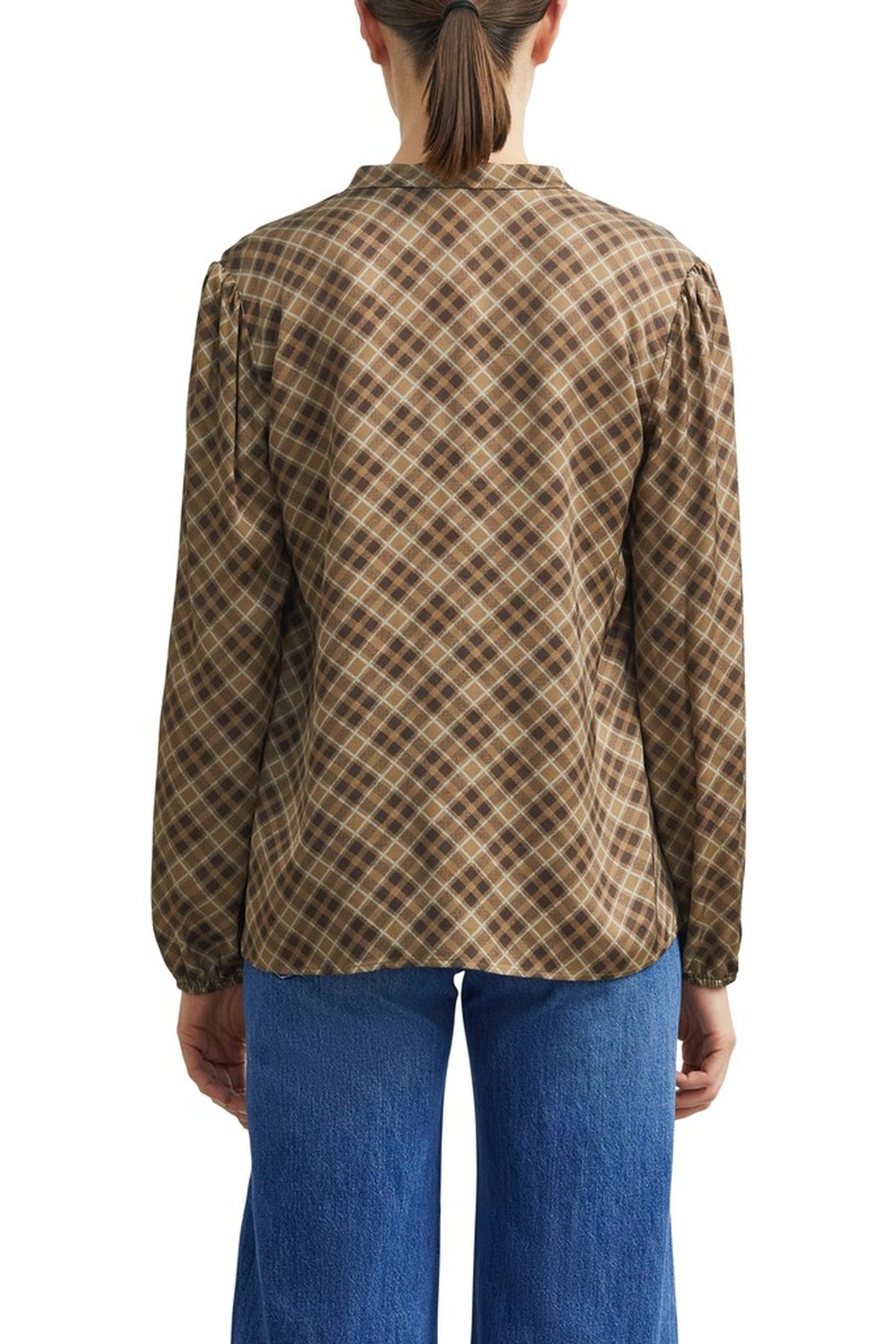 COMMA BLOUSES BROWN 2