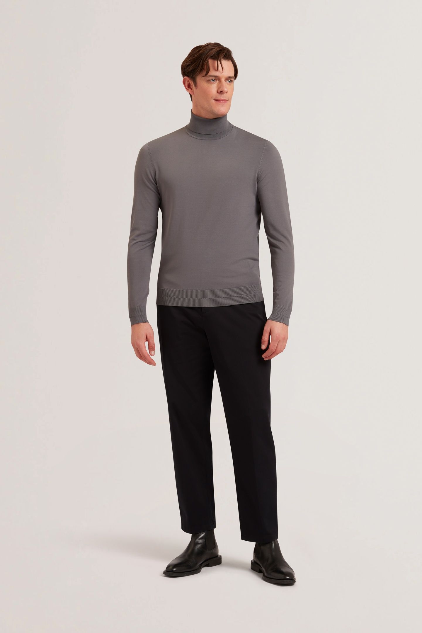 ARTLOW REGULAR ROLL NECK GREY 3