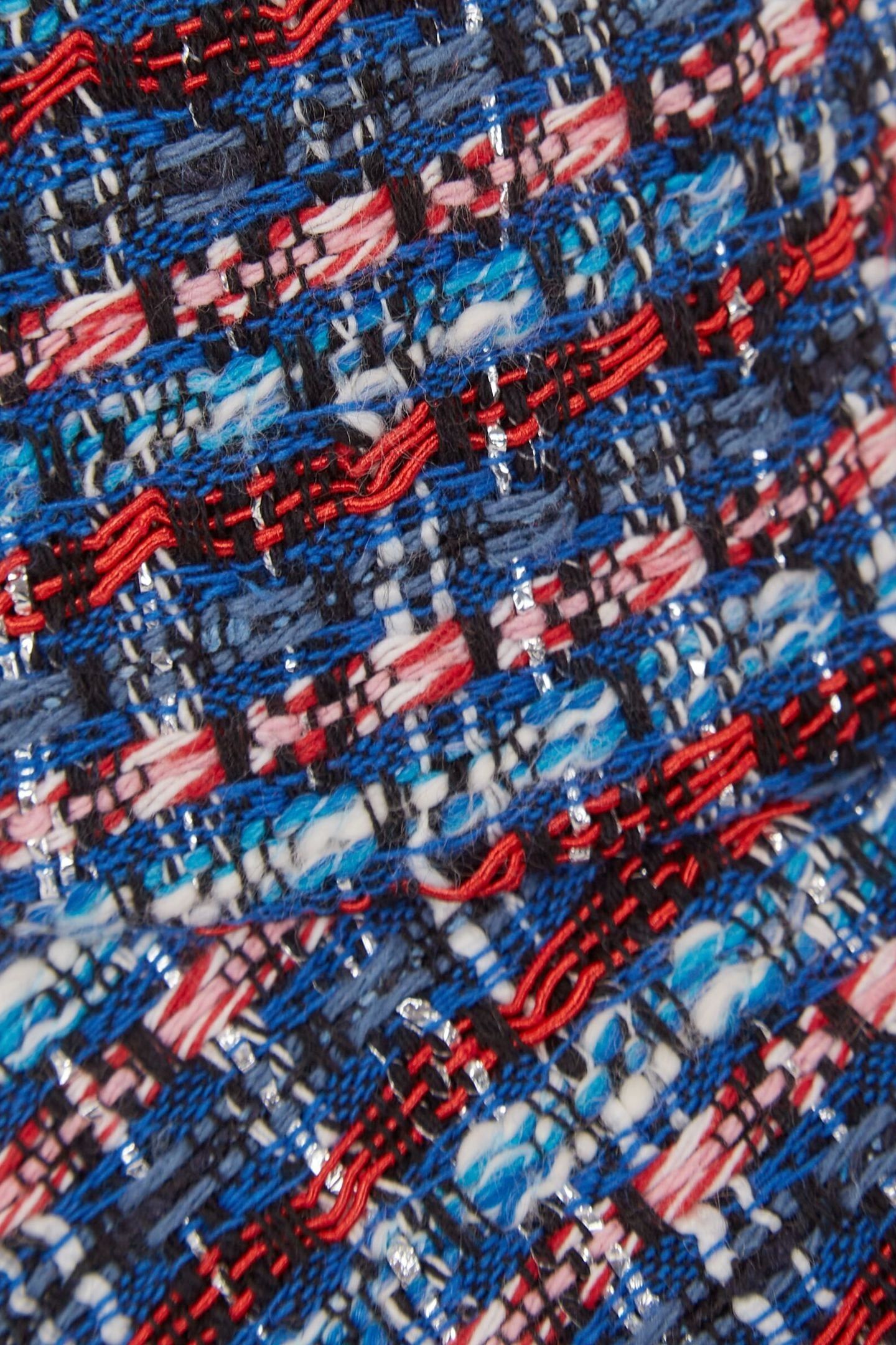 SIGNATURE BOUCLE CAP BLUE/RED MULTI 4