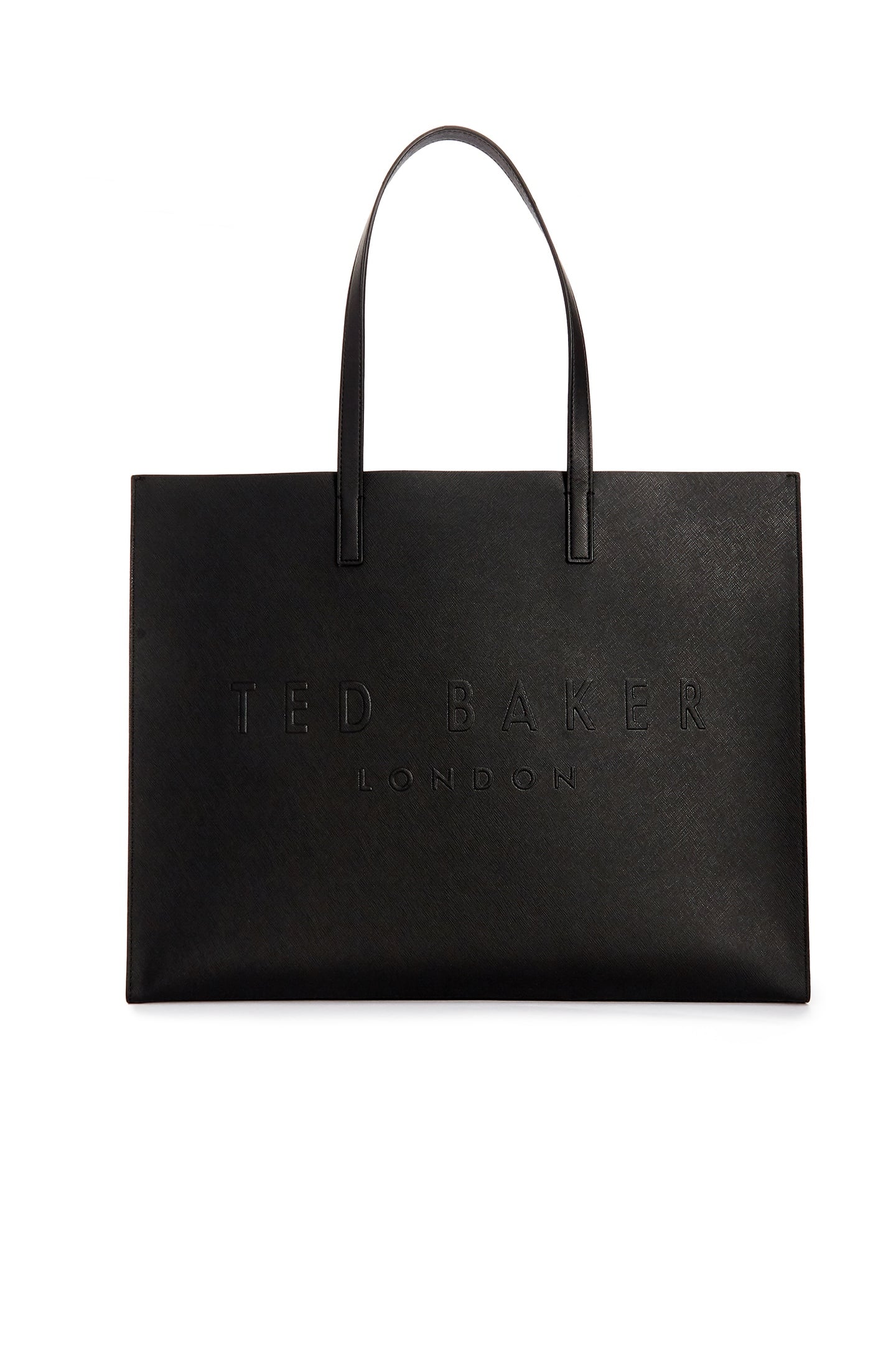 CROSSHATCH EAST WEST ICON BAG BLACK 3