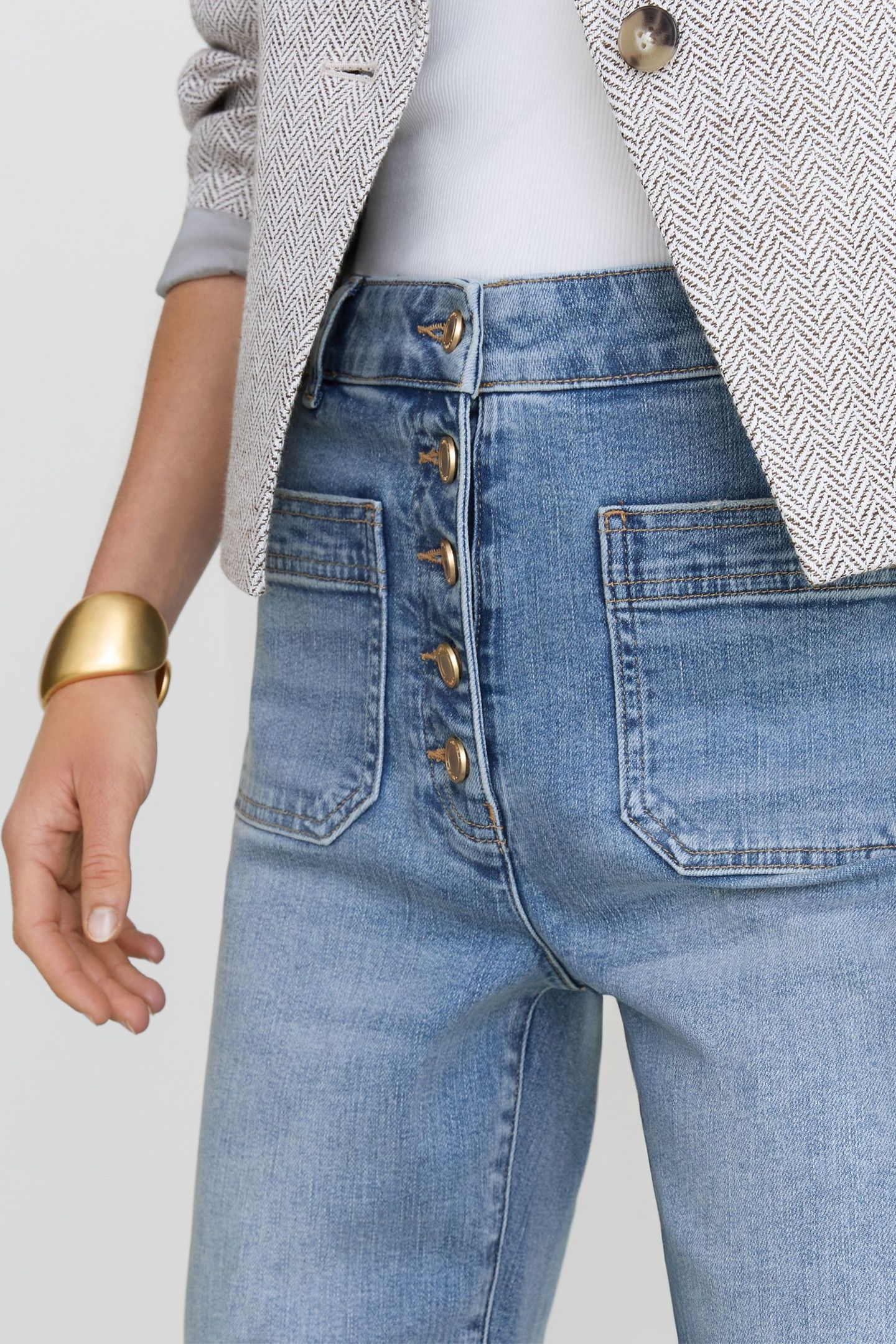FLARE LEG JEAN LIGHT BLUE 7