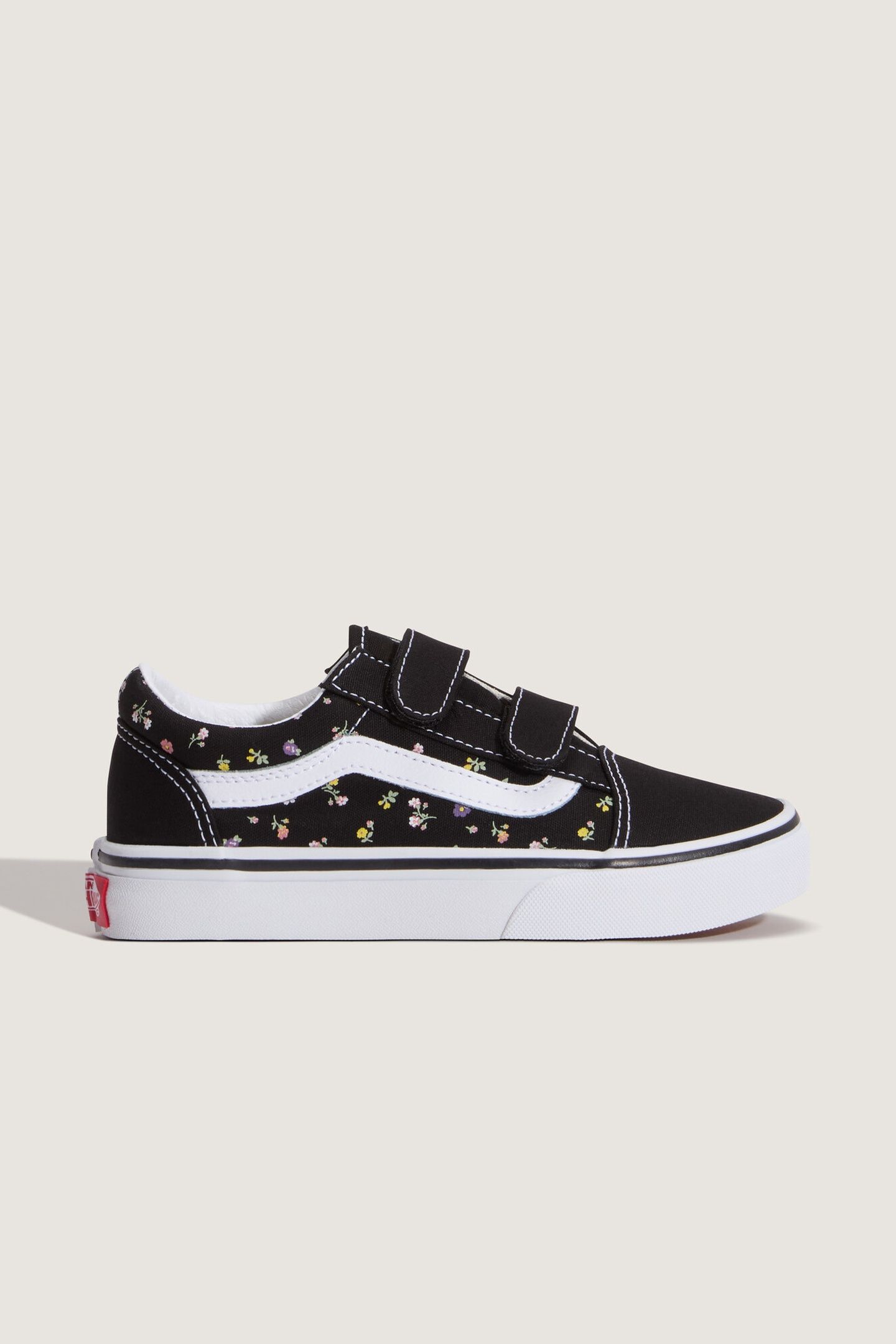 YOUTH UNISEX OLD SKOOL V DITSY FLORAL BLACK/SUNSET BLUSH 1
