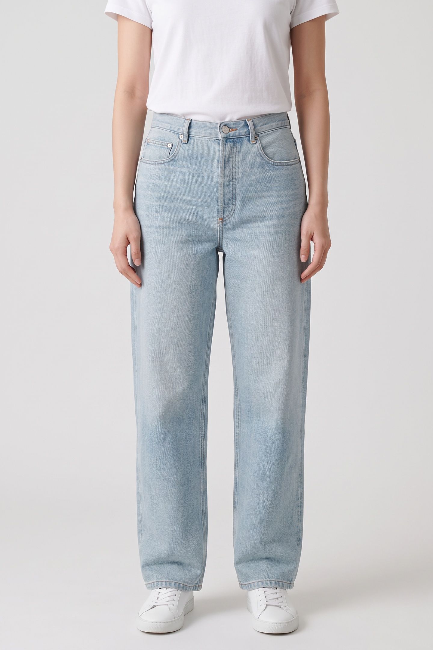 UNISEX JEANS AARON LIGHT BLUE 1