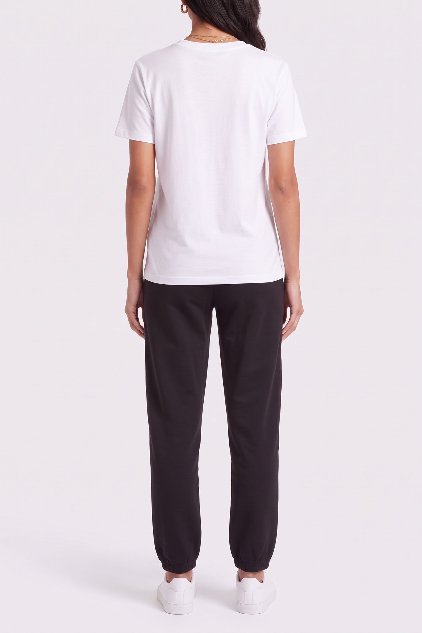 FLATLOCK RELAXED JOGGER PANTS BLACK 2