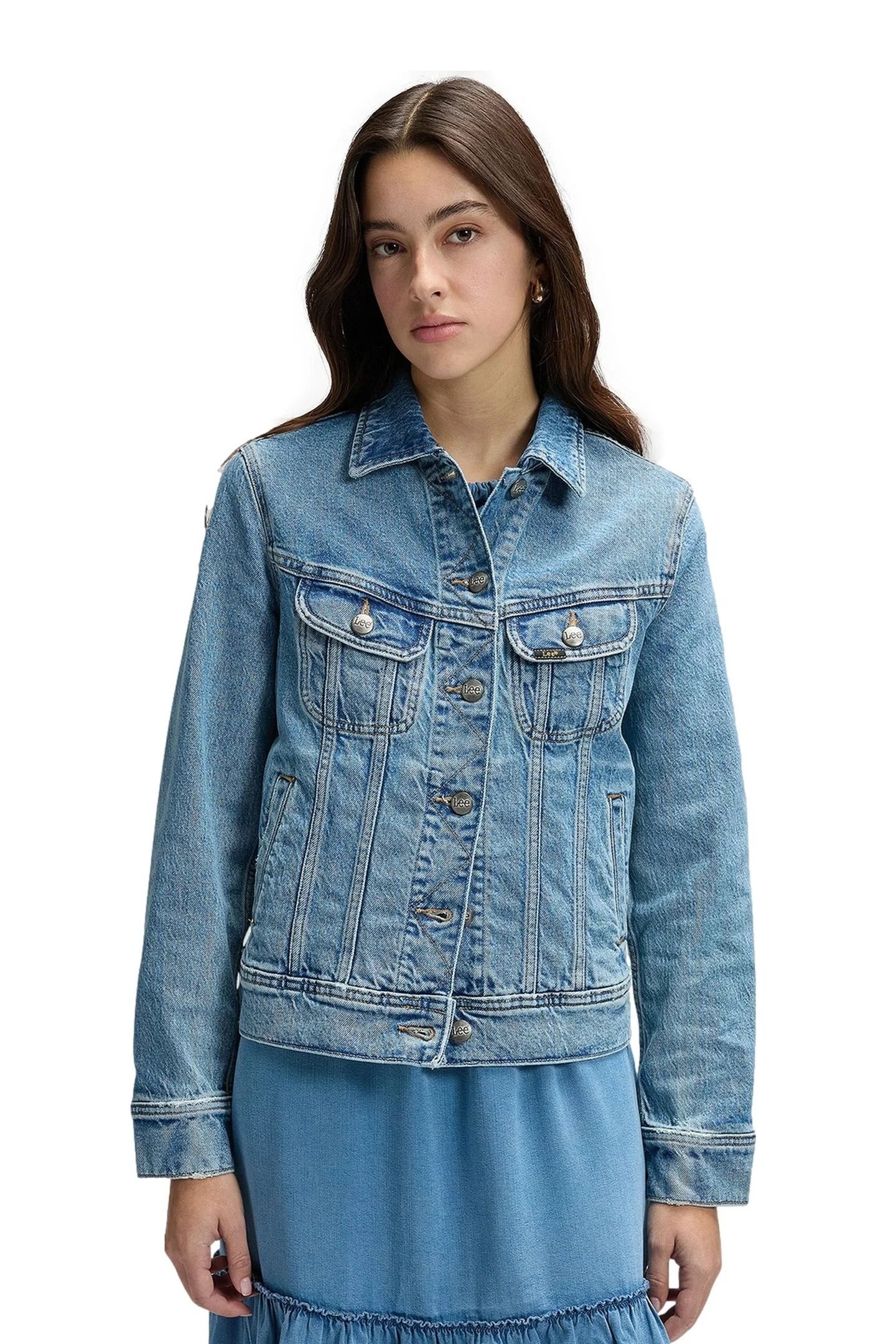RIDER JACKET DESERT SUN REGULAR DENIM BLUE 1