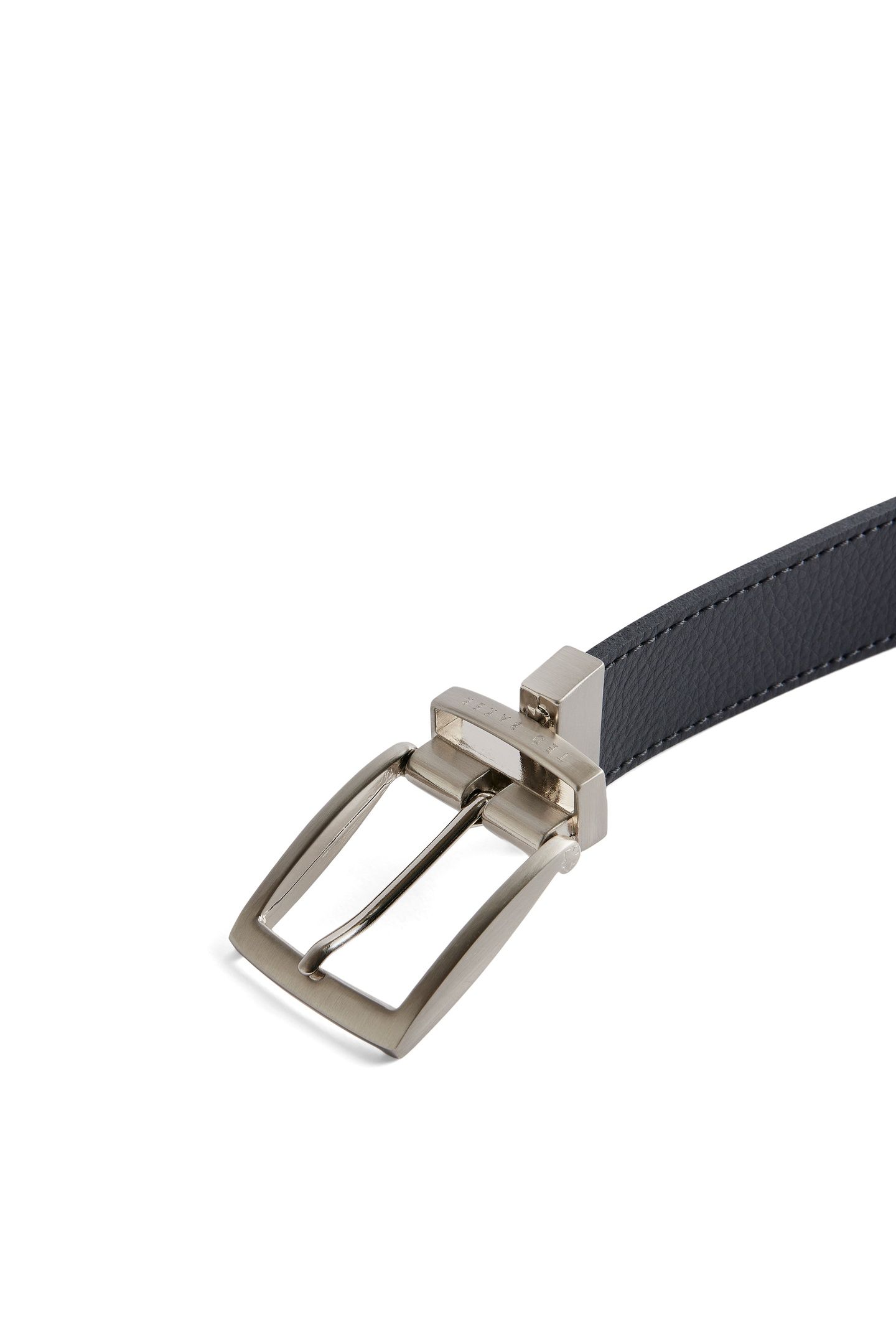 BREEMER REVERSIBLE LEATHER BELT BLACK 2