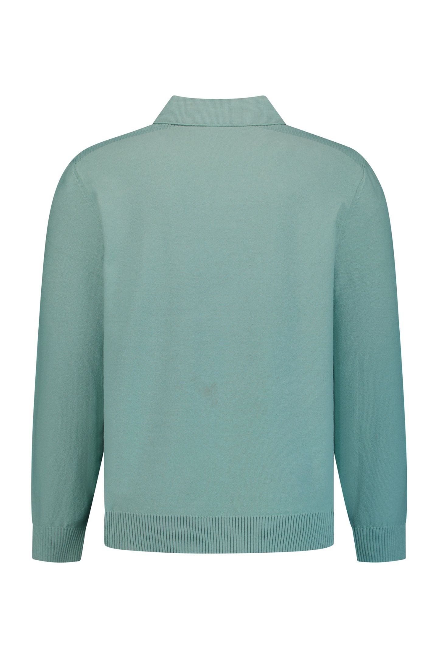 PULLOVER V-COLLAR SHOULDER DETAIL DUSTY BLUE 6