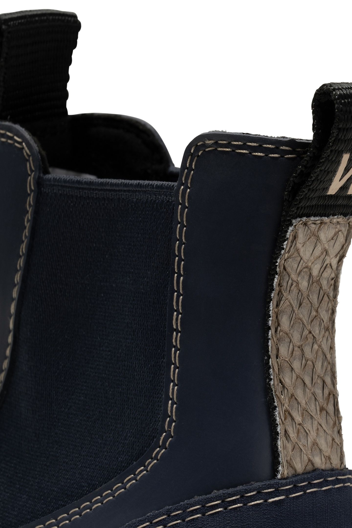 MAGDA TRACK WATERPROOF DARK NAVY/COFFEE CREAM 5
