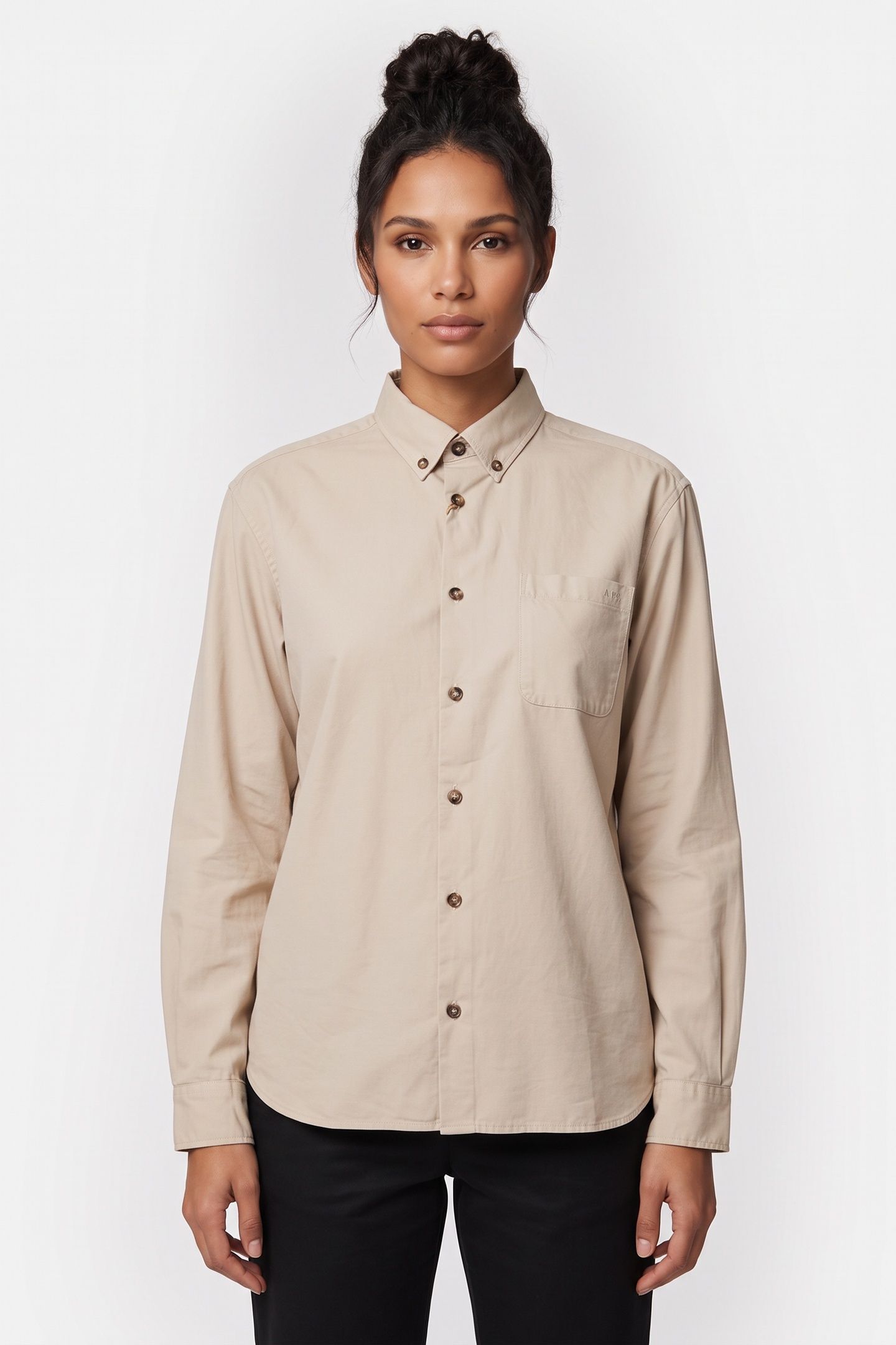 UNISEX SHIRT MATEO LOGO PUTTY 4