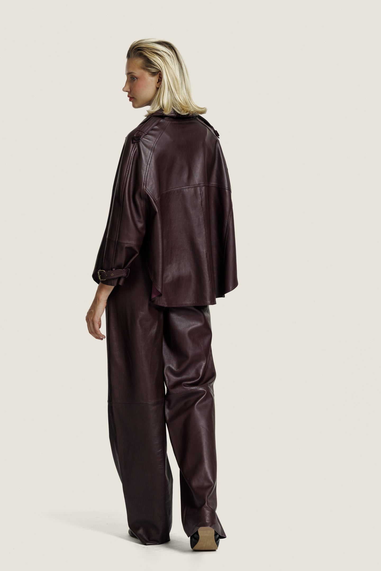 LUCCA TROUSER BURGUNDY 4