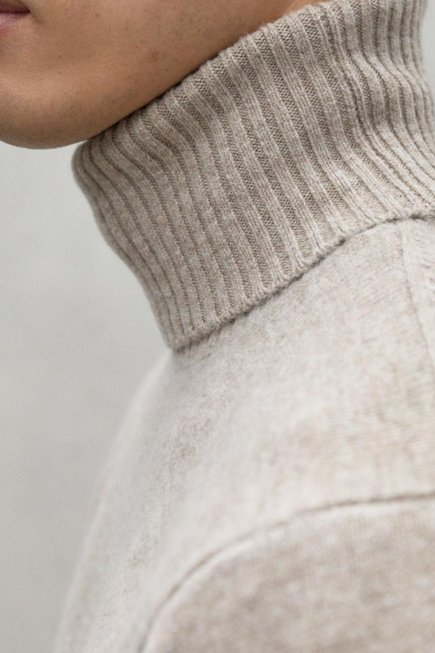 BRUNALF KNIT DARK SAND MELANGE 5