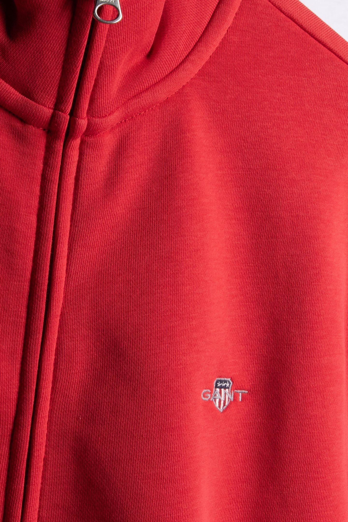 REG SHIELD FULL ZIP SWEAT ROSE RED 4