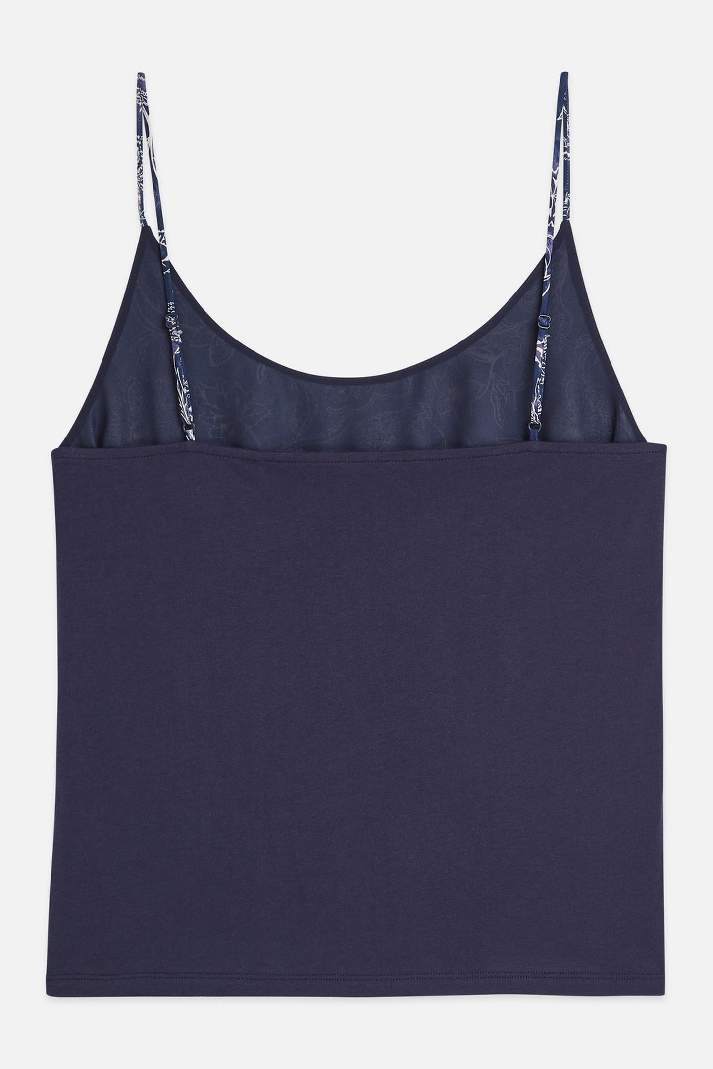 PRINTED JERSEY BACK TANK TOP LUCKY BANDANA DRESS BLUES 2
