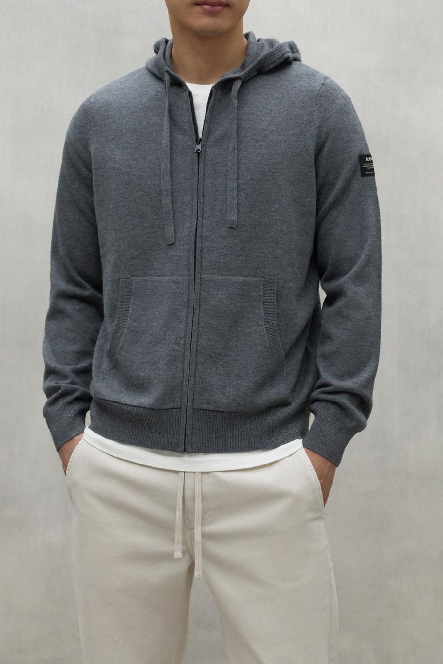CARPEALF KNIT MEDIUM GREY MELANGE 2