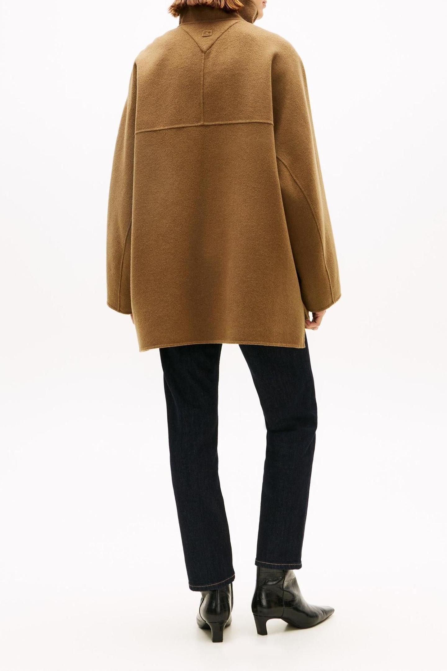 DF WOOL GB FUNNEL NECK NORDIC TAUPE 2