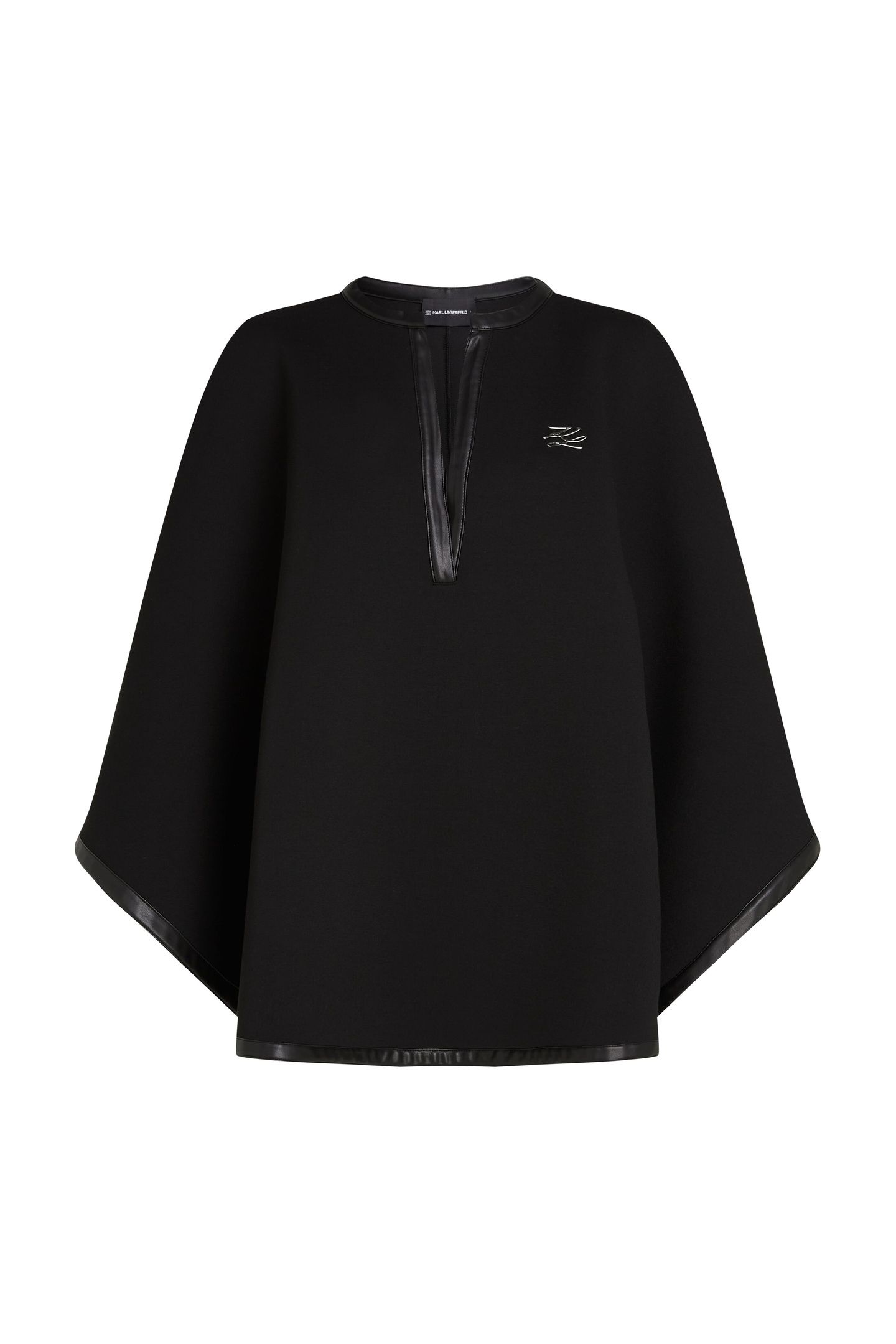 FASHION SWEATSHIRT CAPE BLACK 1