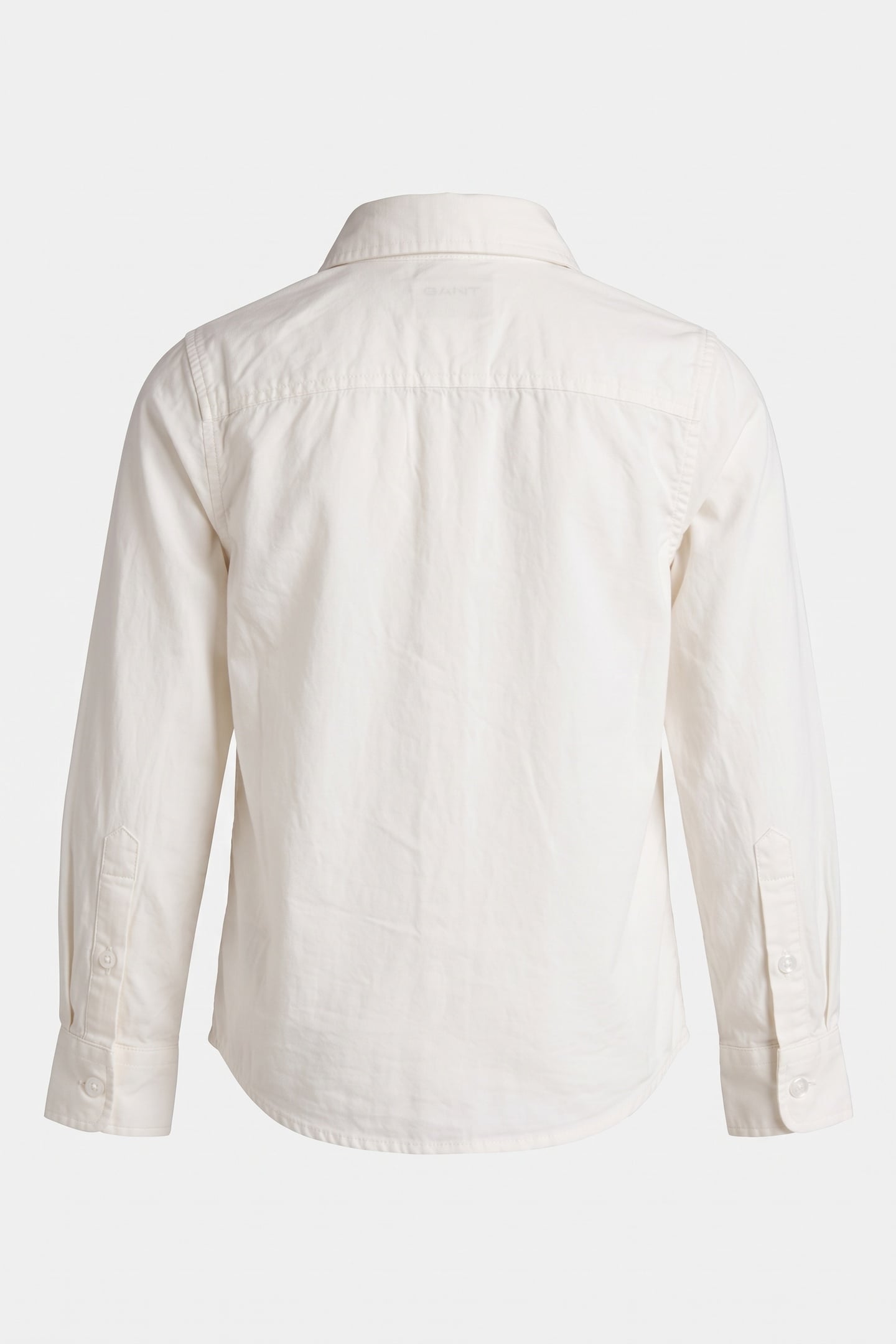 KIDS GIRLS GANT COTTON SHIRT WHITE 3