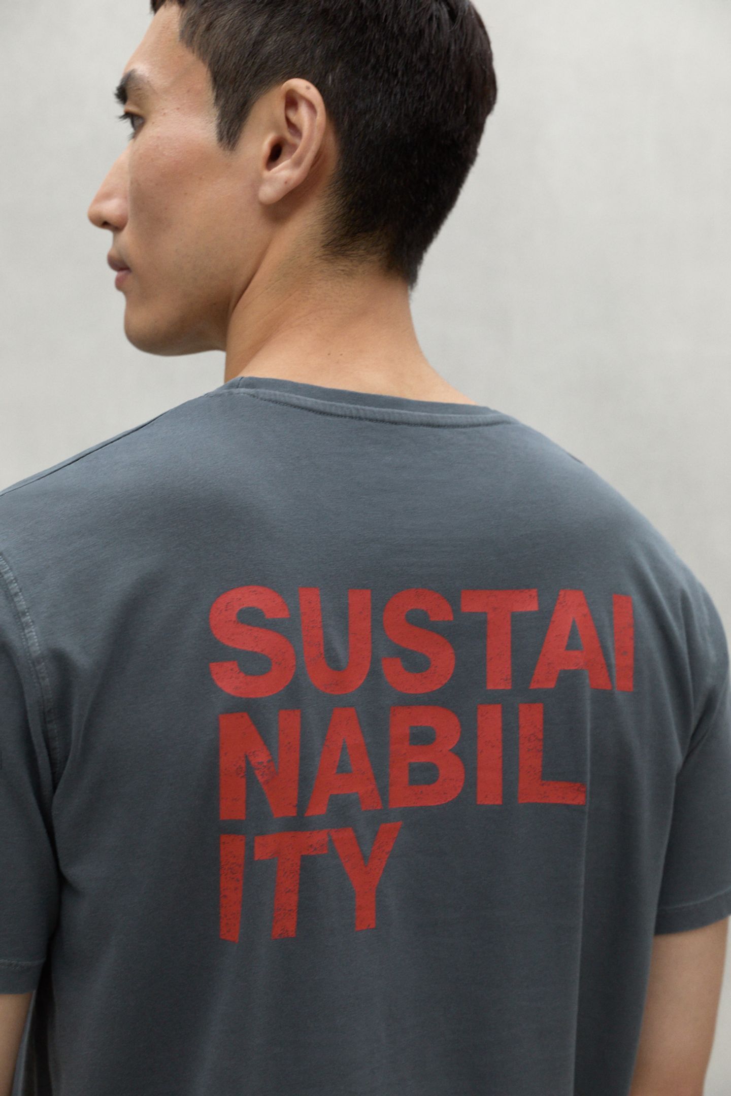 SUSTANOALF T-SHIRT STEEL BLUE 6