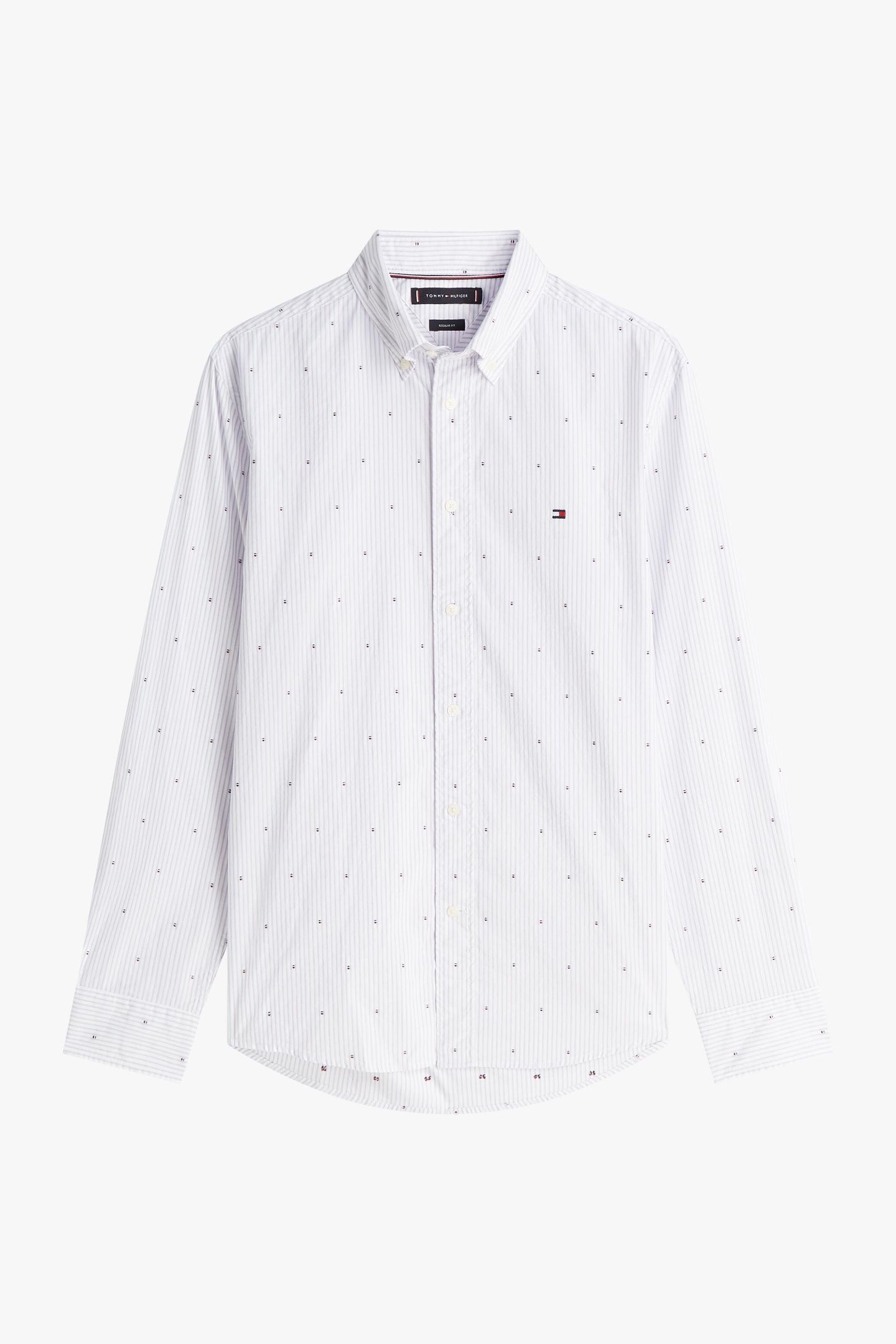 FLEX POPLIN SHIRT SWEET BLUE/STRIPE 4