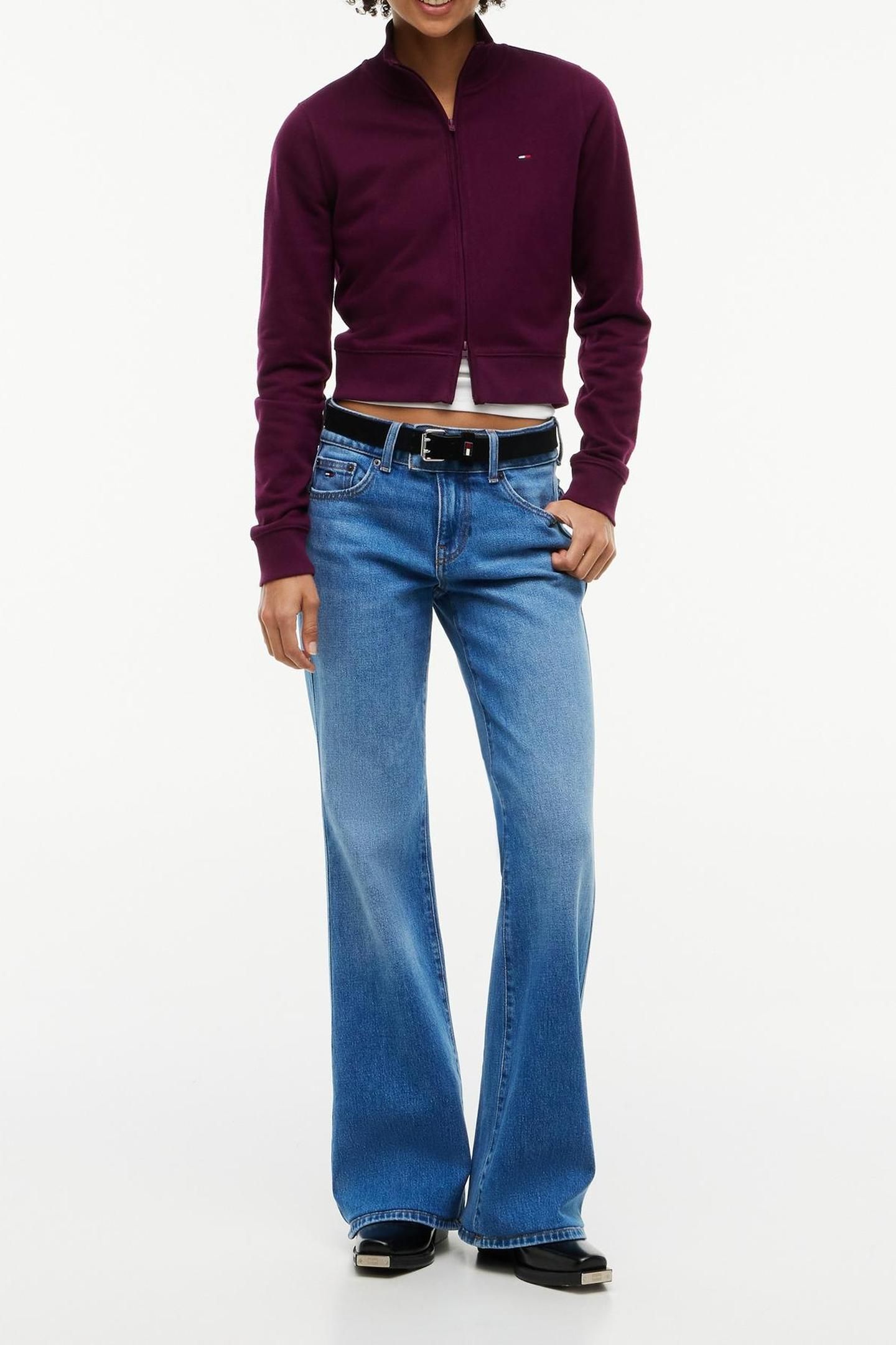 SIA LOW RISE BOOTCUT JEANS DENIM 3