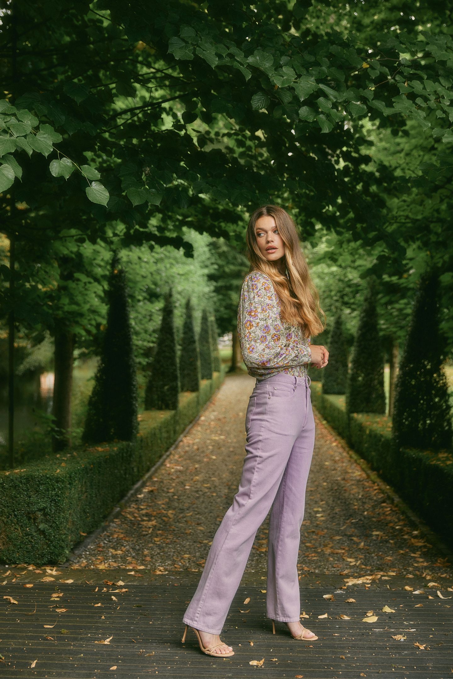 PAM JEANS LIGHT PURPLE 4