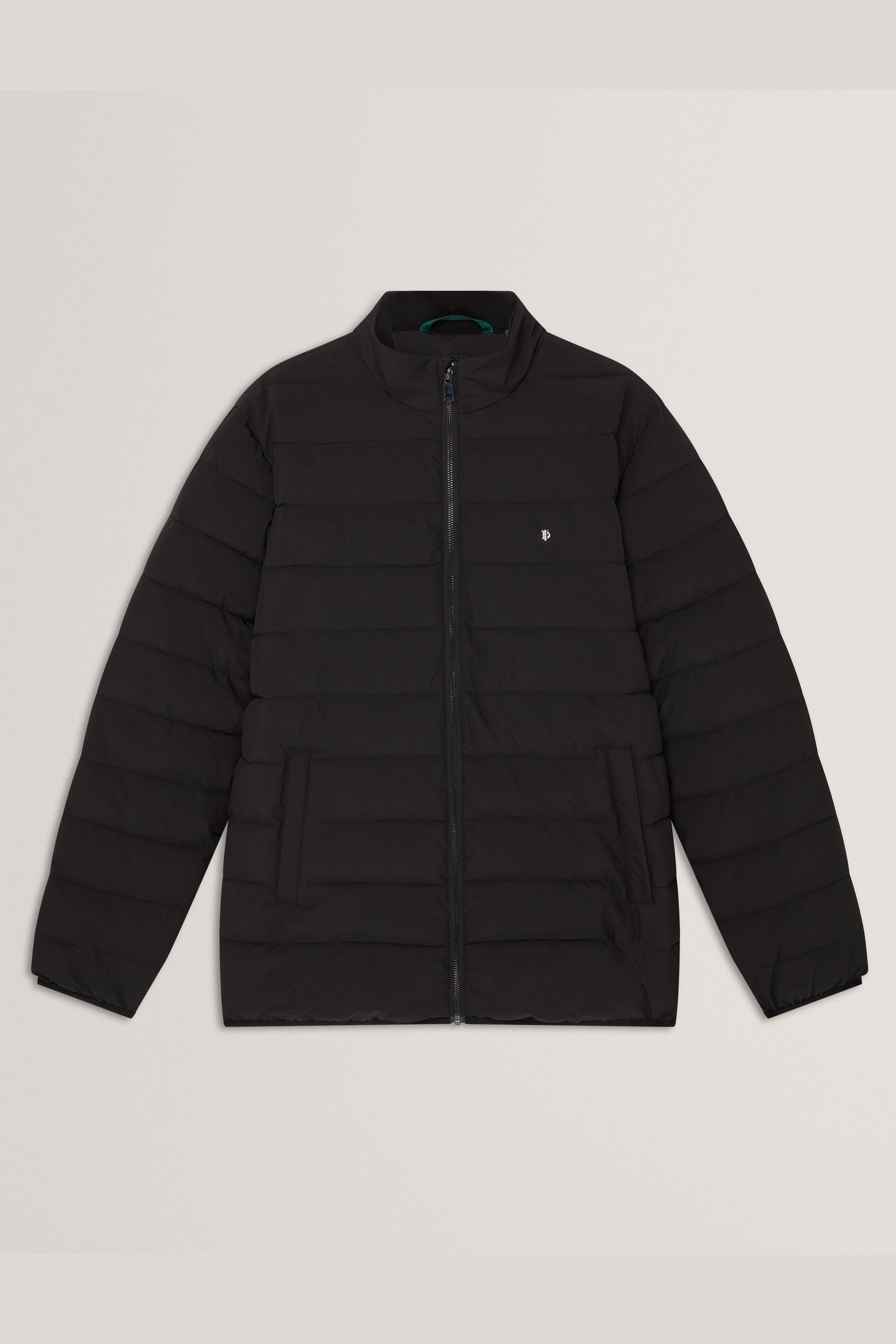 QUILTED LIGHTWEIGHT JACKET BLACK 1