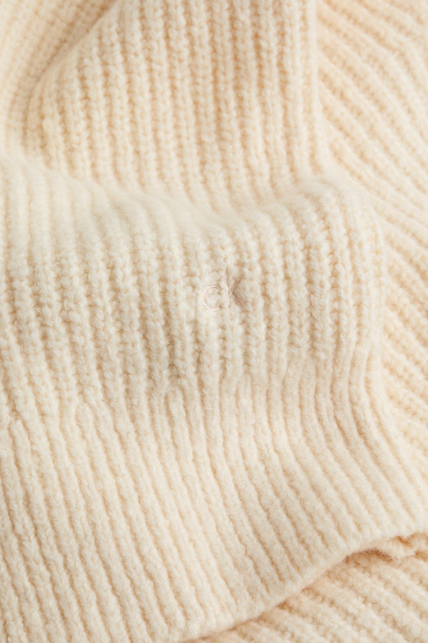 BOUCLE RIB C-NECK RELAXED DEW 7