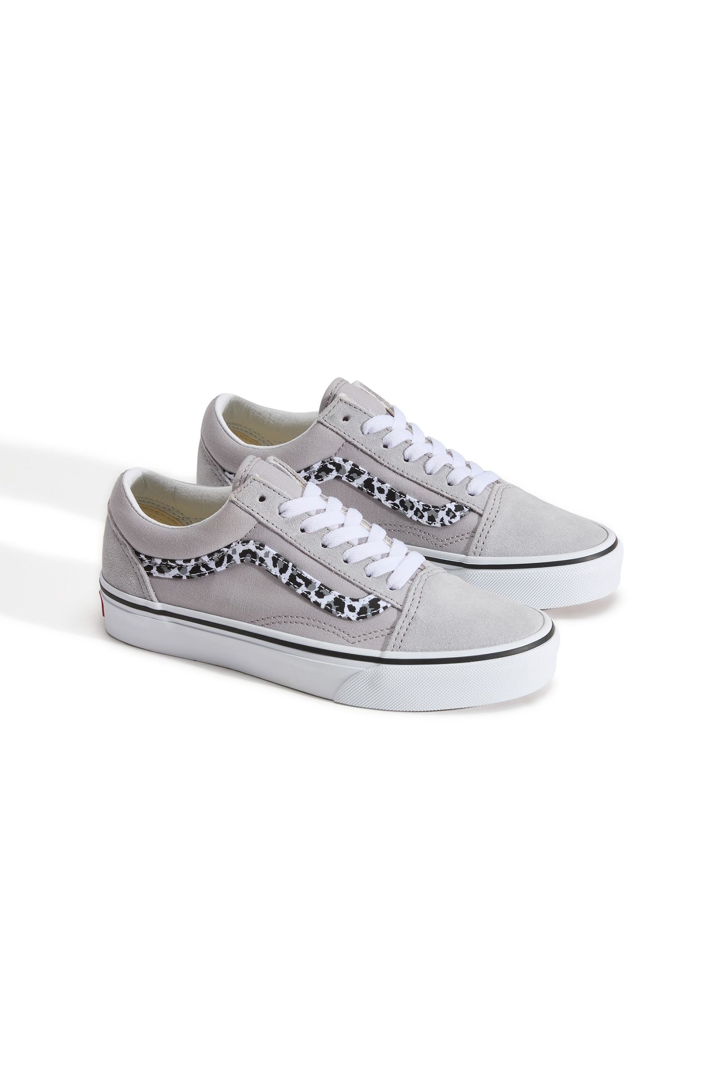 JUNIOR OLD SKOOL LEOPARD LIGHT GRAY 3